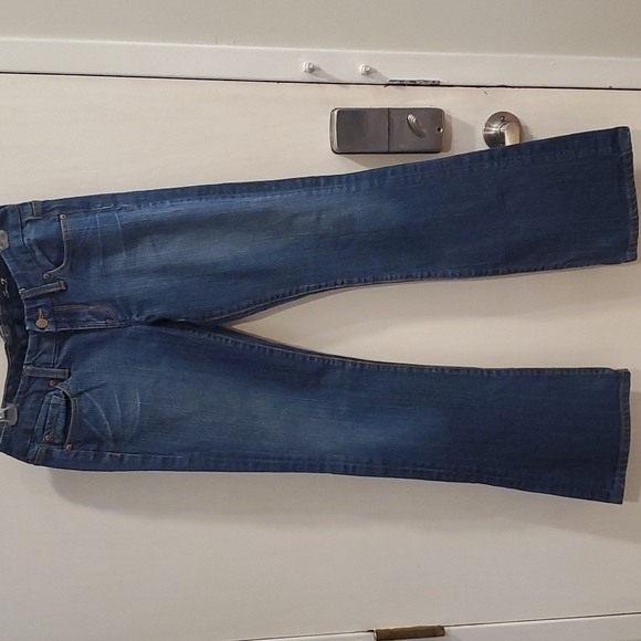 7 For All Mankind Dark Wash Bootcut Jeans 28 - Picture 7 of 8